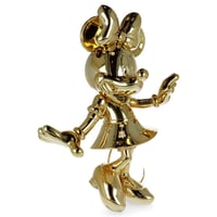 Image 2 of MINNIE WELCOME CHROMED GOLD - 31 CM