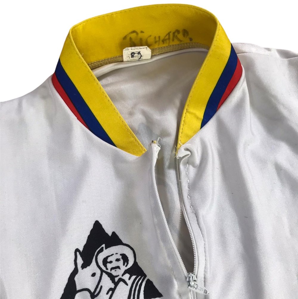 Bernard Richard 🇫🇷 1989 Tour de France - Used pro team jersey