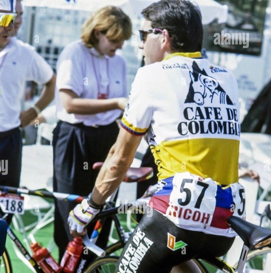 Bernard Richard 🇫🇷 1989 Tour de France - Used pro team jersey