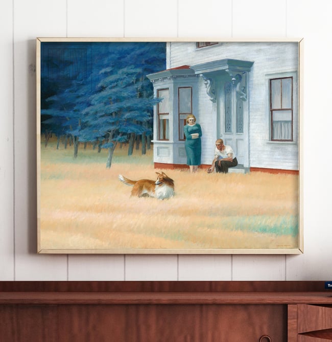 Edward Hopper Cape Code Evening Print