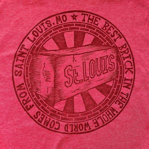 Image of STL BRICK tee shirt 