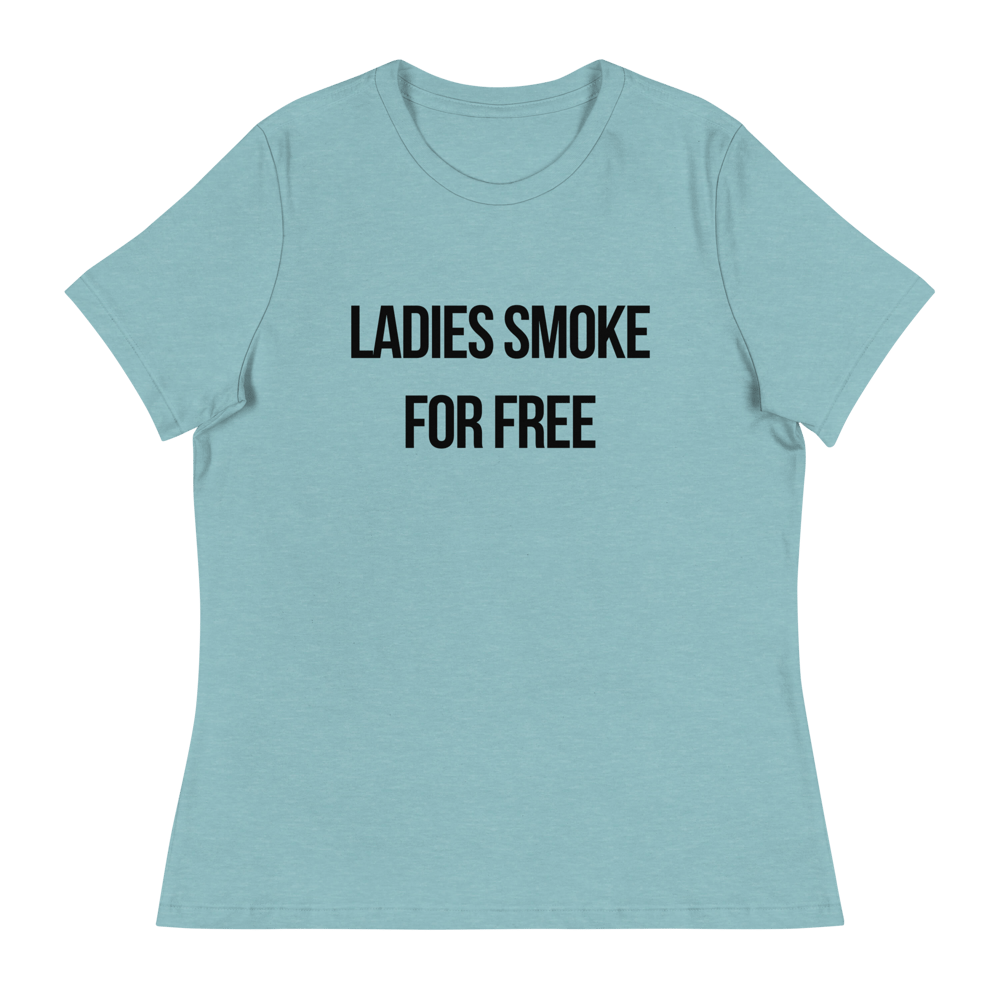 Ladies Smoke For Free Tee