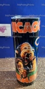 Image 1 of  Chicago Bears  Personalized Tumbler