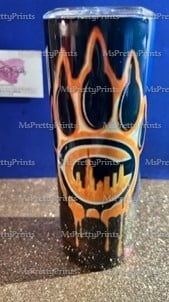 Image 2 of  Chicago Bears  Personalized Tumbler