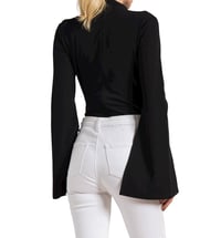 Image 4 of Mock Neck Long Sleeve
