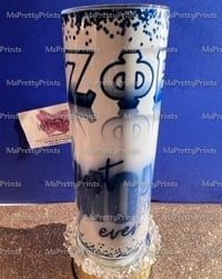 Image 2 of Sorority & Fraternity  Personalized Tumblers