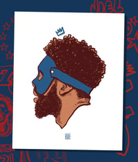 Image 1 of Masked Embiid print