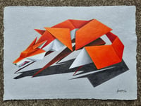 Image 1 of "Cornered" original painting