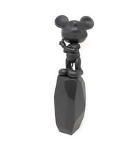 Image 1 of MICKEY ROCK MEDIUM BY ARIK LEVY MATT BLACK 43 CM
