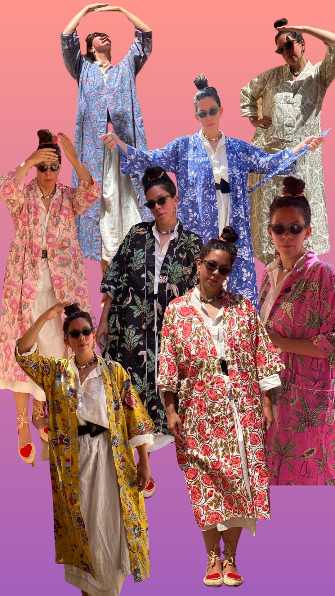 Image of KIMONO INDIEN