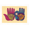'Henna Hands' Open Edition Art Print