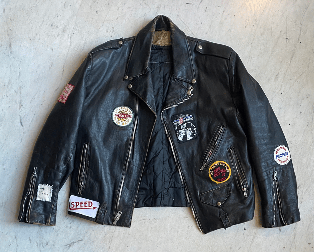 Image of Sex, Drugs & Rock 'n Roll 1970's Leather Jacket 