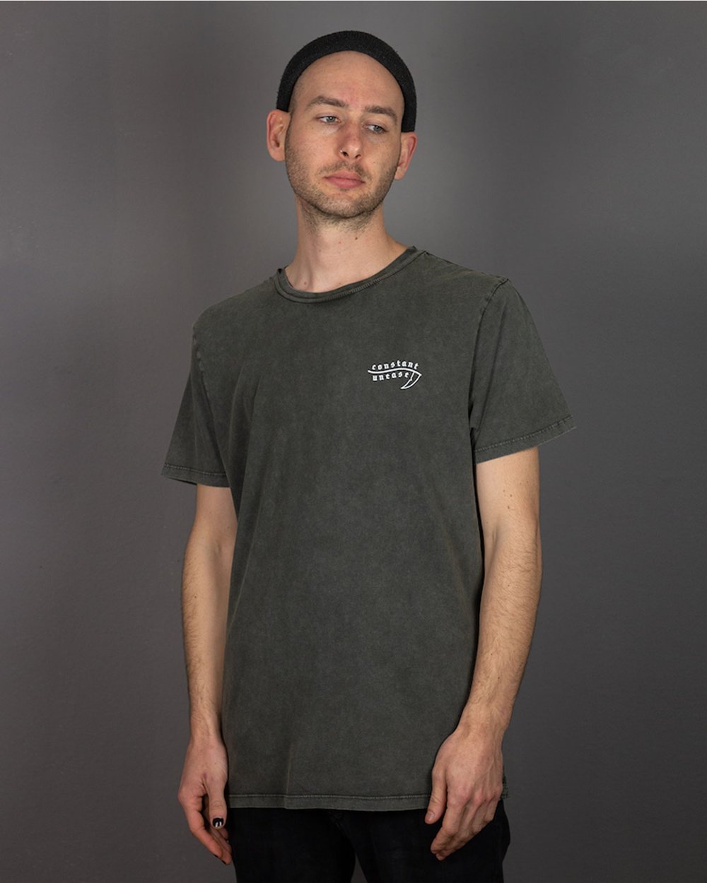 'Logo 2.0' T-Shirt washed grey