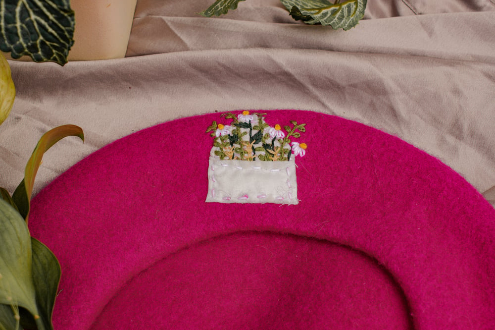 Image of Flower Mail Beret