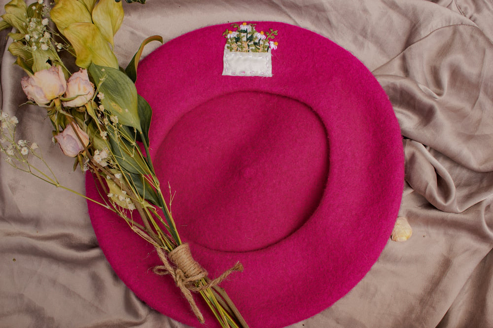 Image of Flower Mail Beret