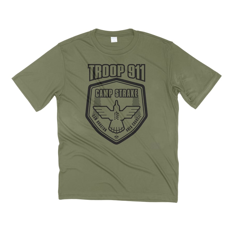 Image of Scout Troop 911 - Camp Strake - Dri-Fit T-Shirt