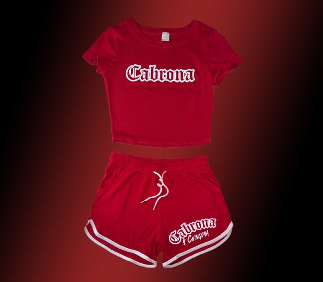 "Cabrona y Chingona" Red Varsity Set