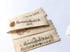 Organic Cotton Twill Ribbon Labels Customized with Your Text or Logo Image 5
