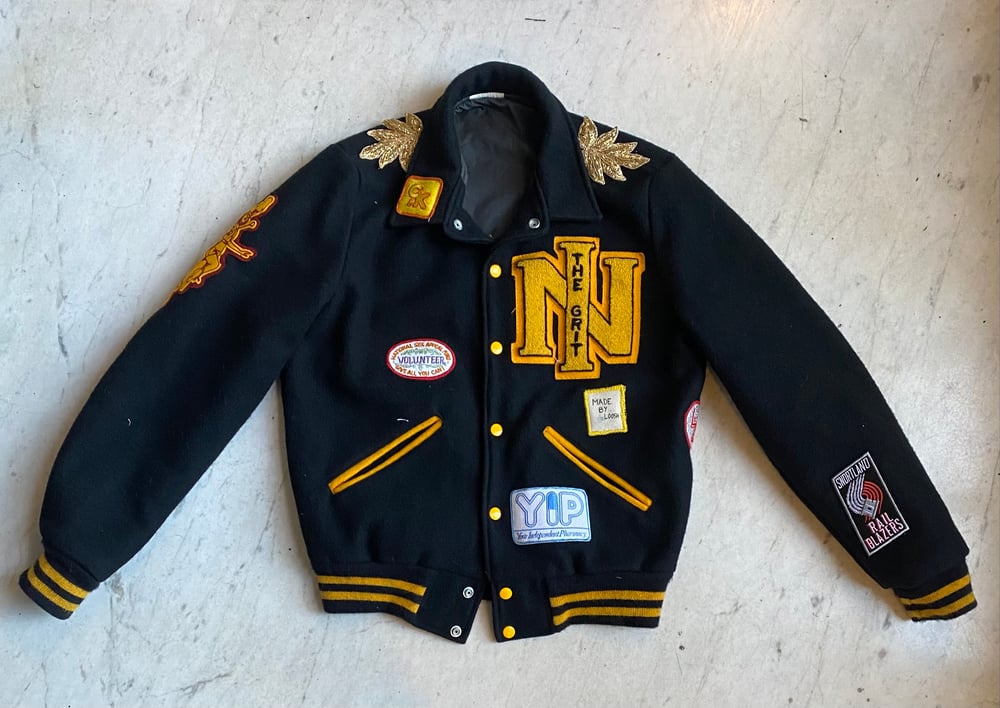 Image of Sex, Drugs & Rock 'n Roll 1970's Wool Letterman Jacket