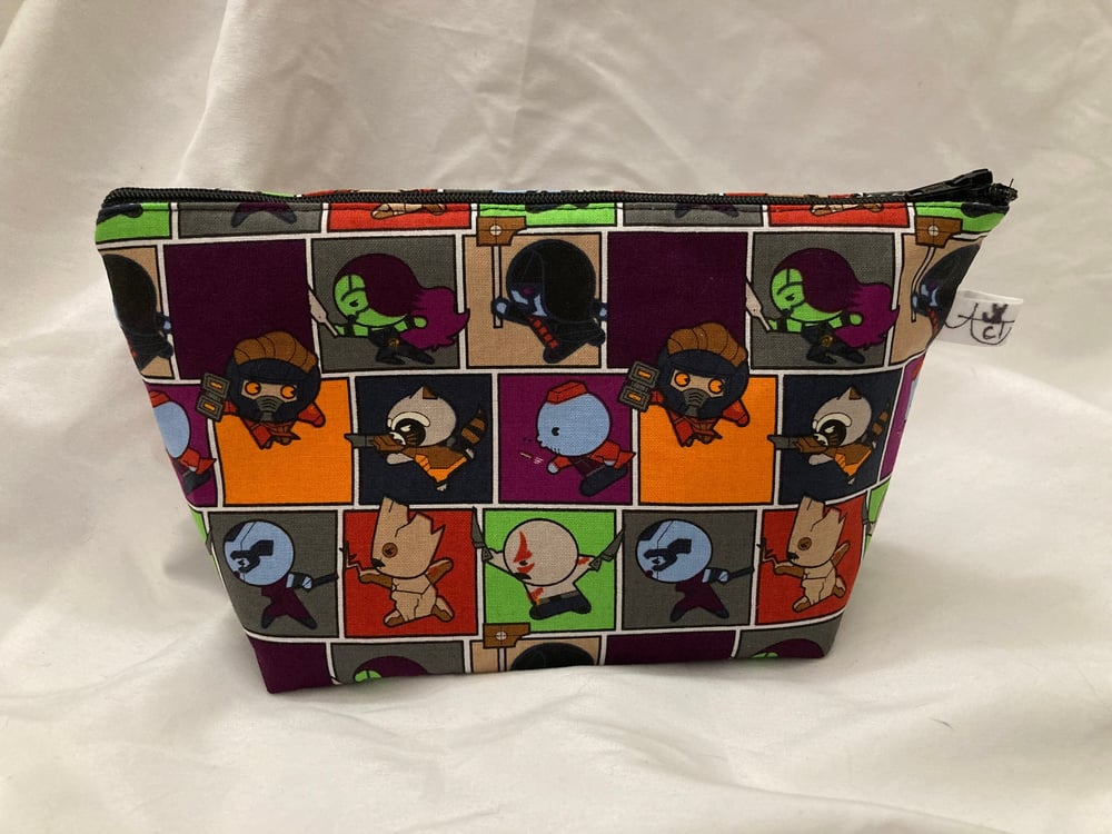 Image of SALE - Side Scroll Space Heroes Zipper Pouch