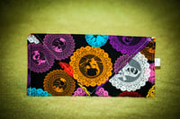 Image 1 of SALE - Skull Doily Envelope Clutch