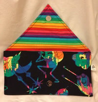 Image 5 of SALE - Rainbow Adventure Envelope Clutch