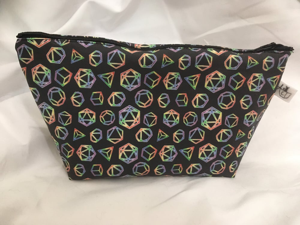 Image of RPG Dice Zipper Pouch