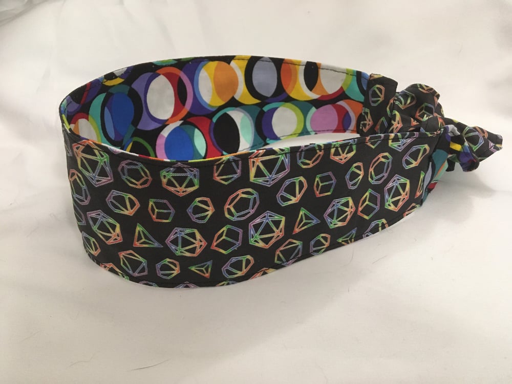Image of RPG Dice Reversible Headband