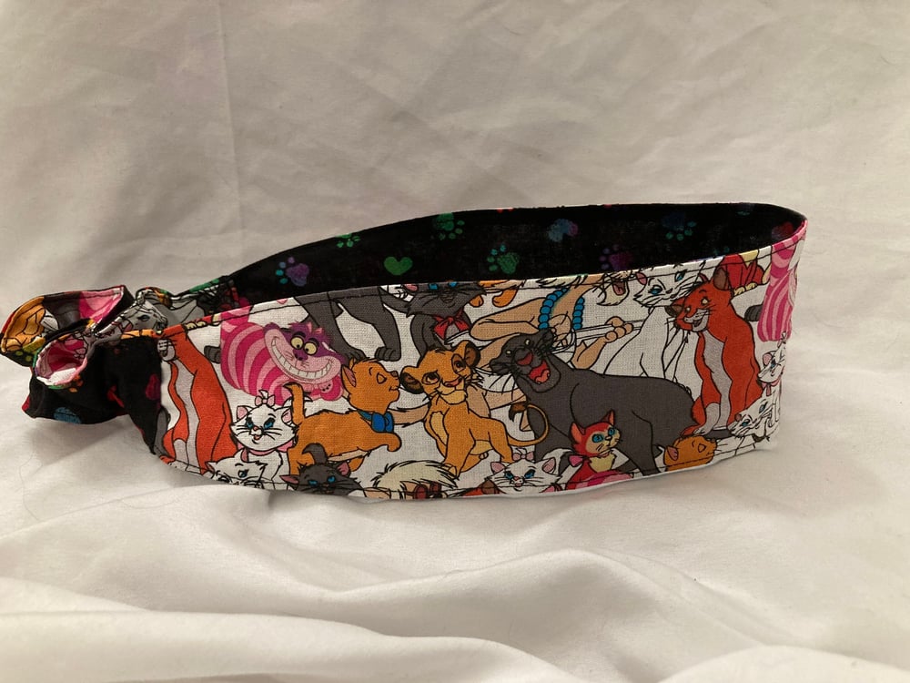 Image of Animated Cats Reversible Headband