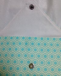 Image 4 of SALE - Seafoam Honeycomb Clutch