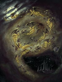 The Ballad of St. Hallows 9"X12" Signed Art Print