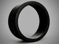 1/64 scale 9mm Slick Tires  - Plastic