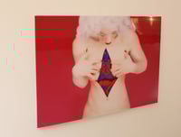 Image 3 of In my open Heart there are some colorful paper cuts out