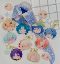 Image 3 of Genshin Face charms