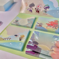 Image 2 of Anemo Sticky Note Set