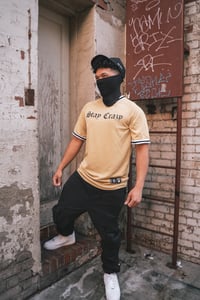 Image 3 of “STAY CRAZY” JERSEY VEGAS GOLD