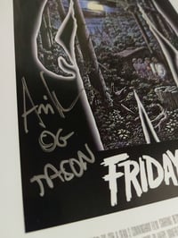 Image 3 of Friday the 13th autographed print