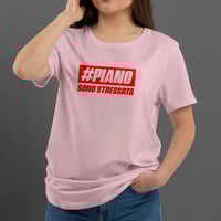 Image 2 of T-Shirt Donna G - #PIANO Sono stressata (Nsl028D)