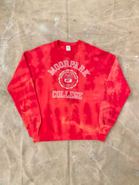 Image 2 of 80s BLEACHED MOORPARK COLLEGE SWEATSHIRT