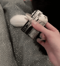 Image 1 of Multi functional folding dual form decompression gyro gun shaped lighter