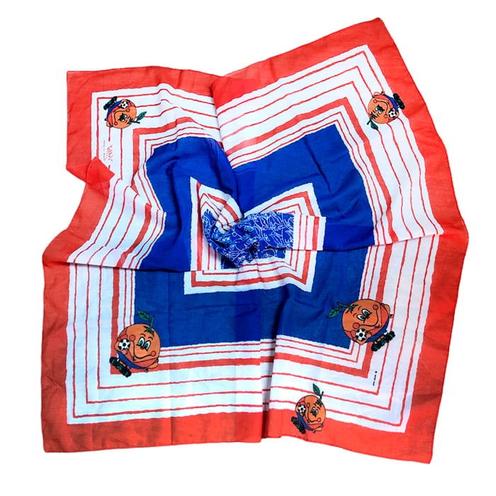 Vintage Worldcup 1982 "Naranjito" handkerchief