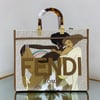 FENDI  LOGO-PRINT TOTE