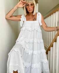 Image 2 of White Frill Dress