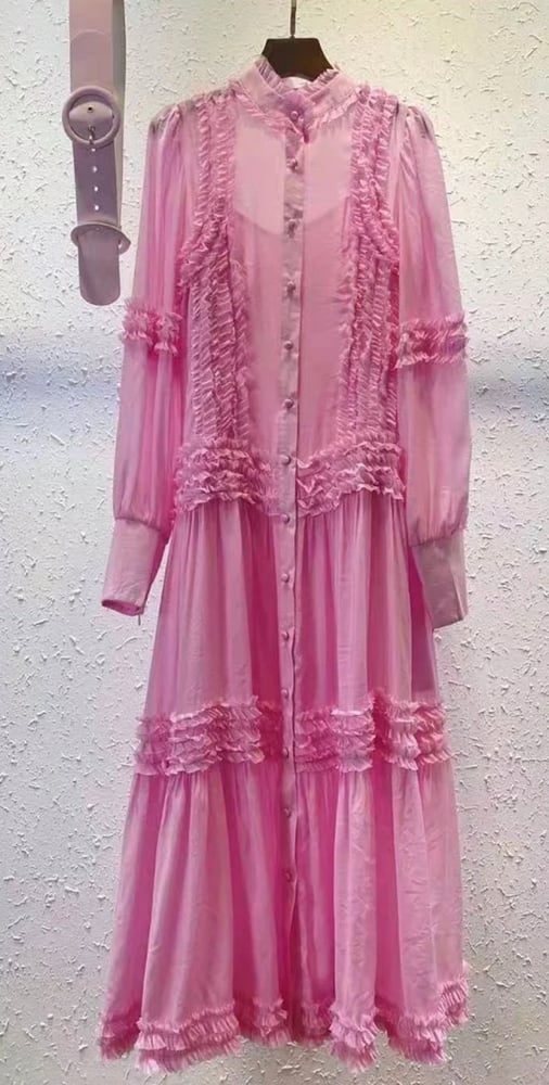 Image of THE SMALL PINK CANNES DRESS