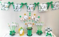 Image 2 of Wild One Straws,Wild One Party Straws,Two Wild Drinking Straws,Baby Sarari Table Decor