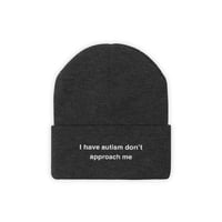 I have autism beanie 