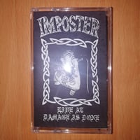 Image 3 of ROT-008: Imposter - "Live at Damage Is Done" Cassette