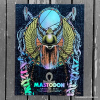 Image 2 of Mastodon Official Concert Poster - 04.30.22 Milwaukee WI - Foil Variant