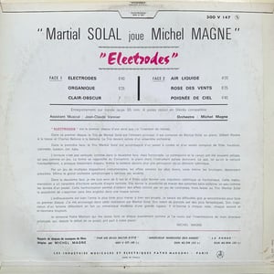 Martial Solal Joue Michel Magne – Electrodes (Ducretet Thomson  300 V 147 - 1966)