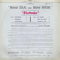 Image 2 of Martial Solal Joue Michel Magne – Electrodes (Ducretet Thomson  300 V 147 - 1966)